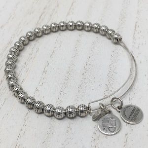 ALEX AND ANI Unique Silver Beaded 💫+2 Free Gifts